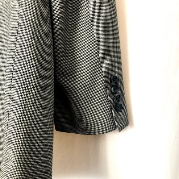 Vintage Grey Wool Blazer | Versini - Picture 5 of 10
